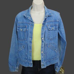 VTG Boy's Towncraft JC Penney Jean Denim Jacket 1970's? Boys 18 Womens Small